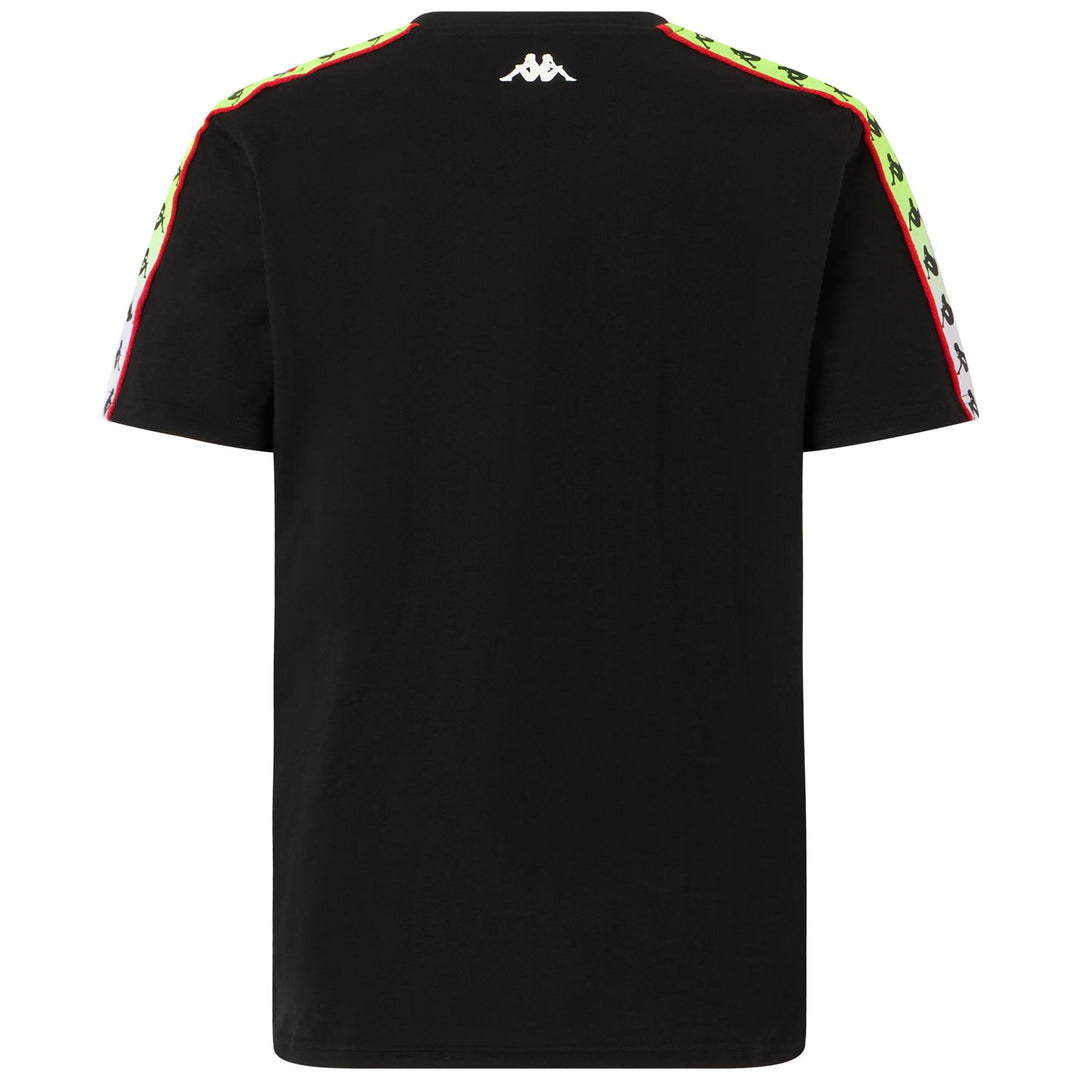 Black Men's VR46 Travel Cotton T-Shirt for Motorcycling main