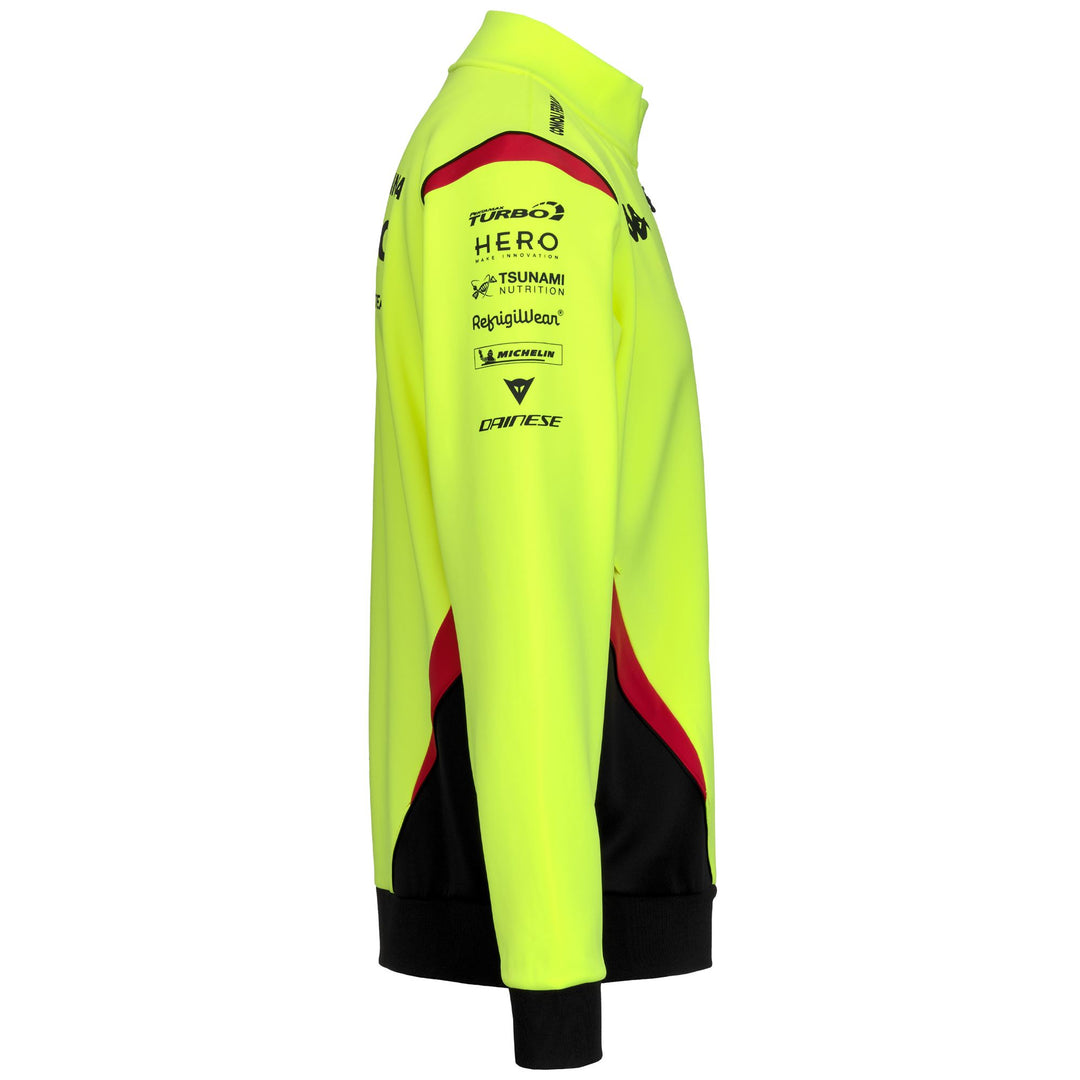 Pile verde da uomo con vestibilità regolare per motociclismo main