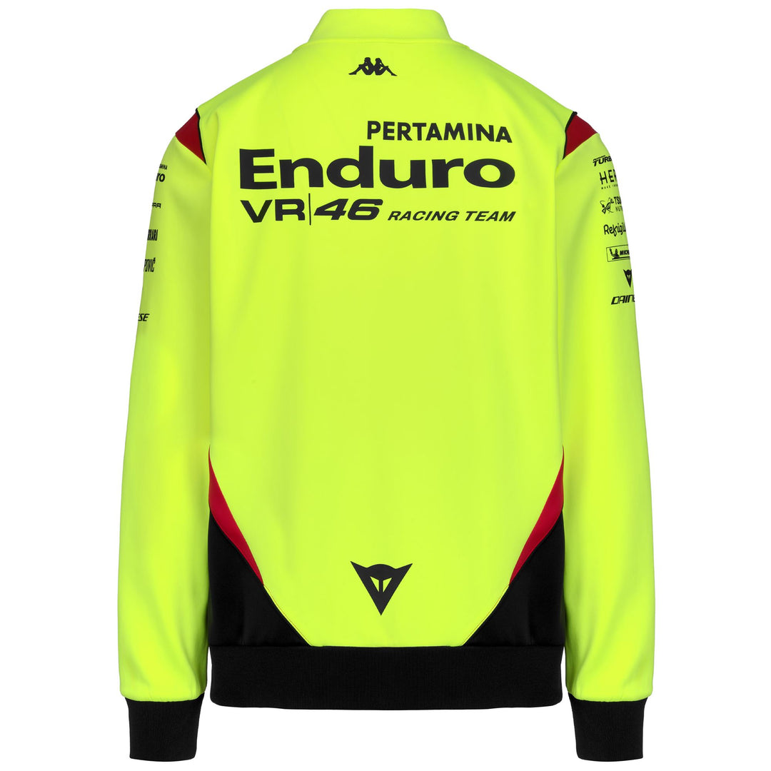 Pile verde da uomo con vestibilità regolare per motociclismo main