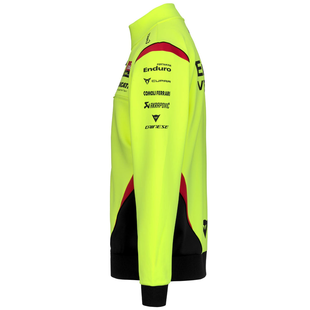 Pile verde da uomo con vestibilità regolare per motociclismo main