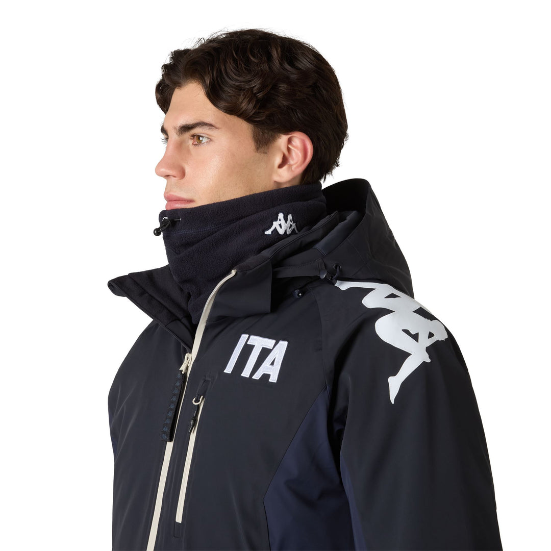 Blue Unisex Sportswear Warmneck in Polar Fabric main