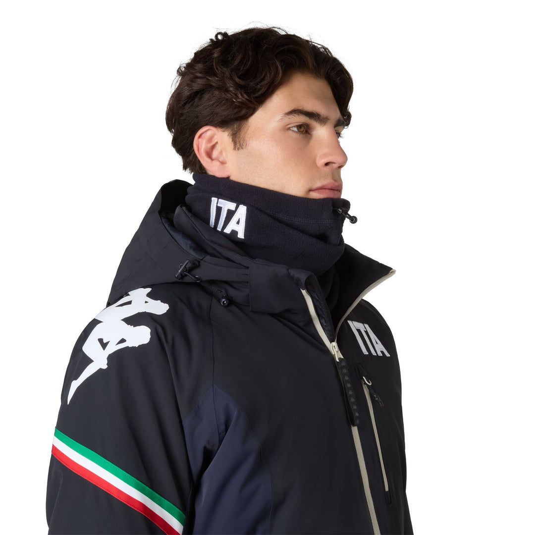 Blue Unisex Sportswear Warmneck in Polar Fabric main
