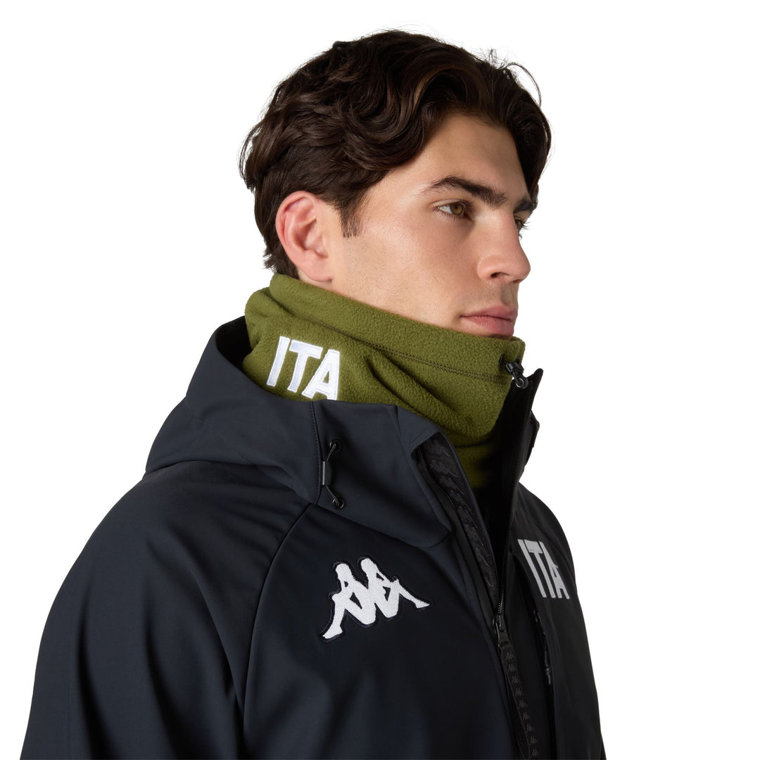 Green Unisex Sportswear Polar Warmneck Scarf main