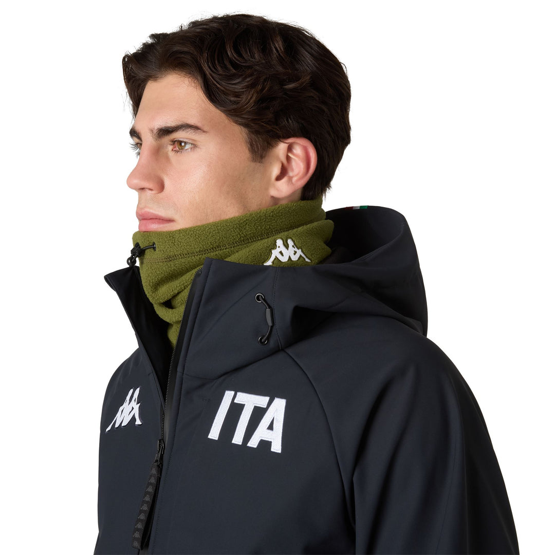 Green Unisex Sportswear Polar Warmneck Scarf main