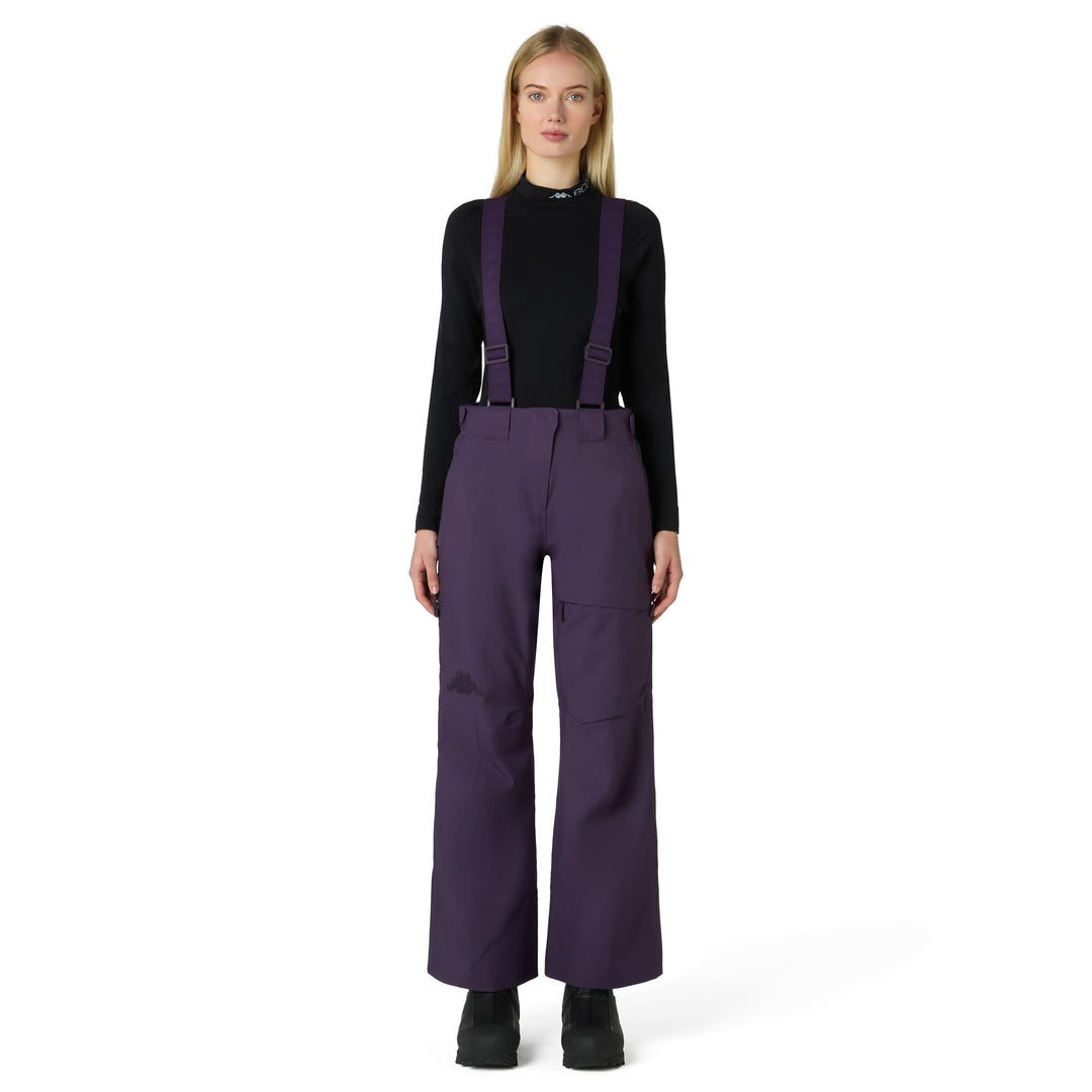 Violet Women's Slim Fit Waterproof Ski Pants with Insulation main