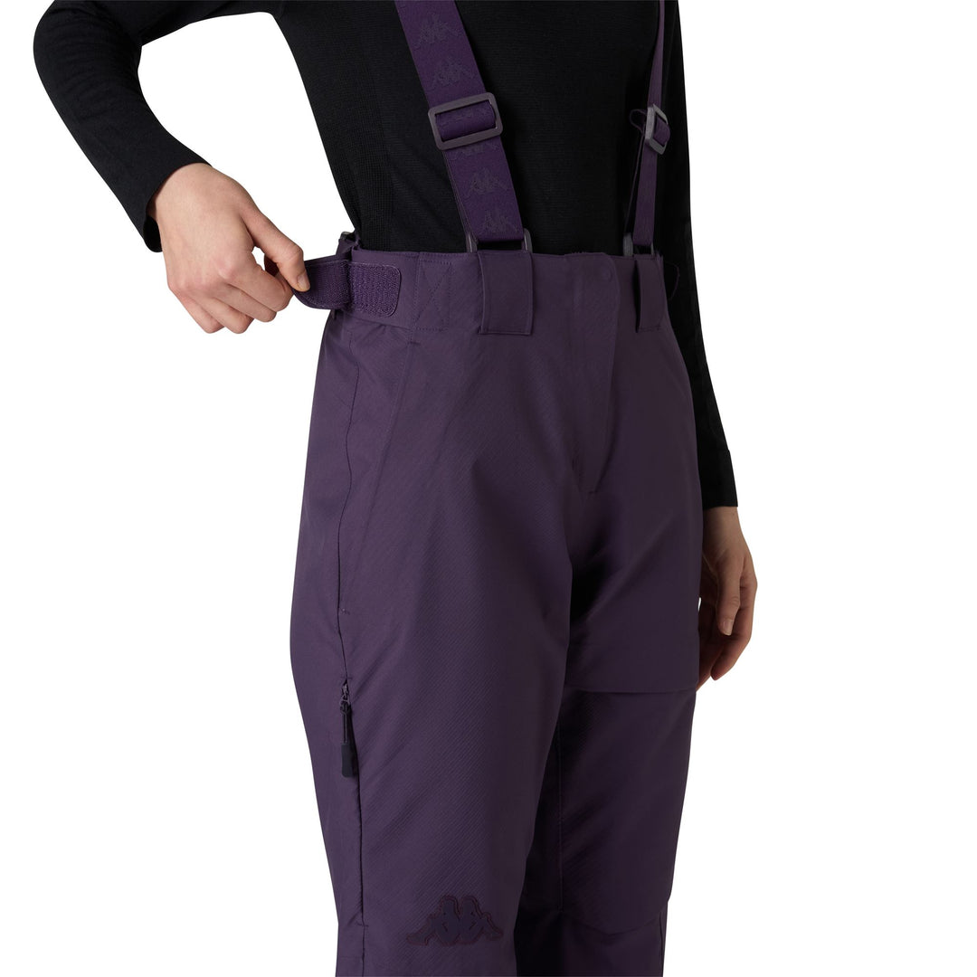 Violet Women's Slim Fit Waterproof Ski Pants with Insulation main