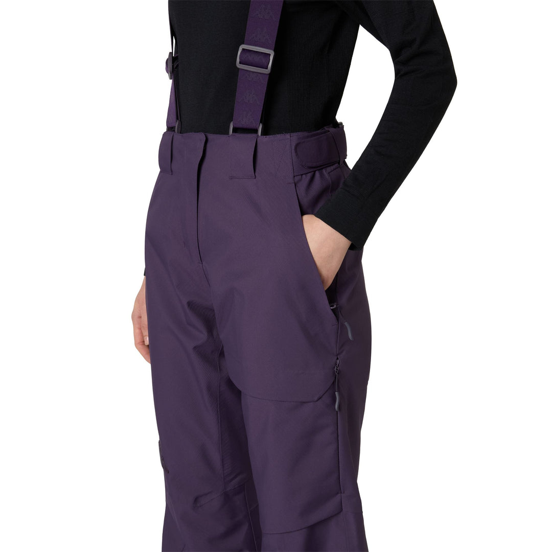 Violet Women's Slim Fit Waterproof Ski Pants with Insulation main