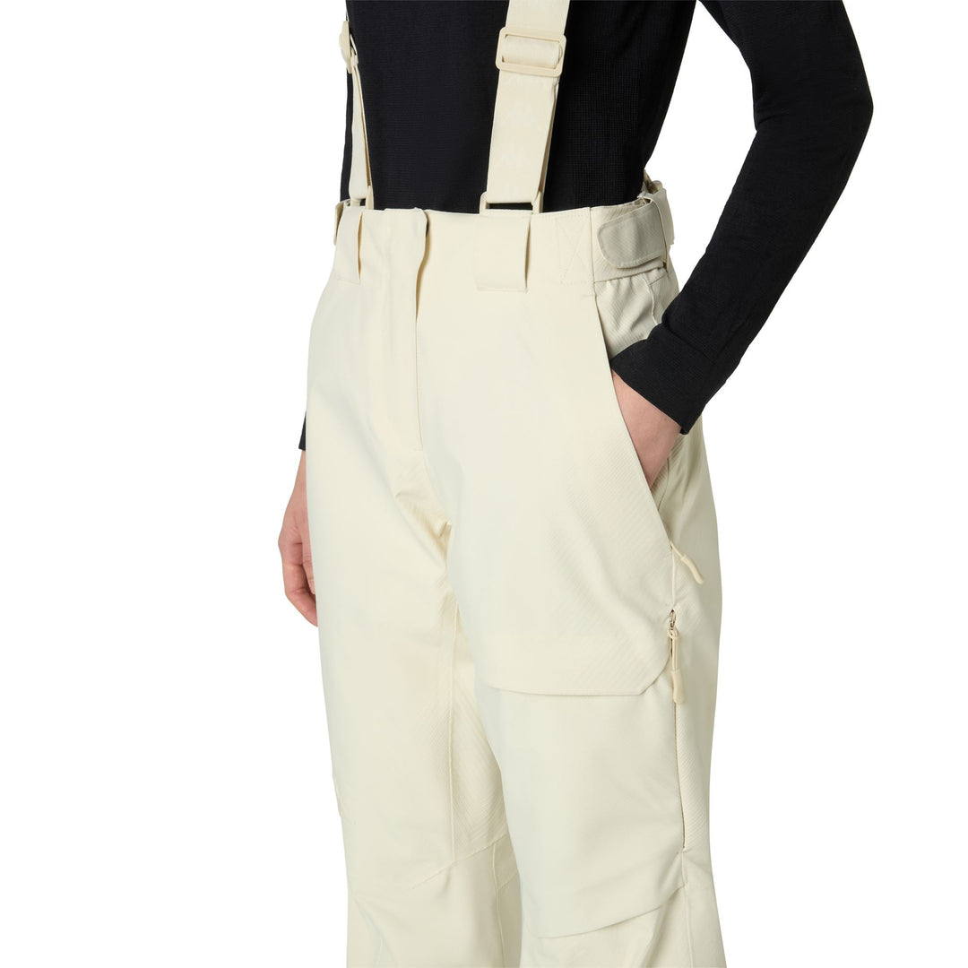 Beige Women's Slim Fit Insulated Ski Pants with Thermolite Insulation main