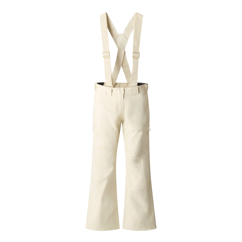 Beige Women's Slim Fit Insulated Ski Pants with Thermolite Insulation 02
