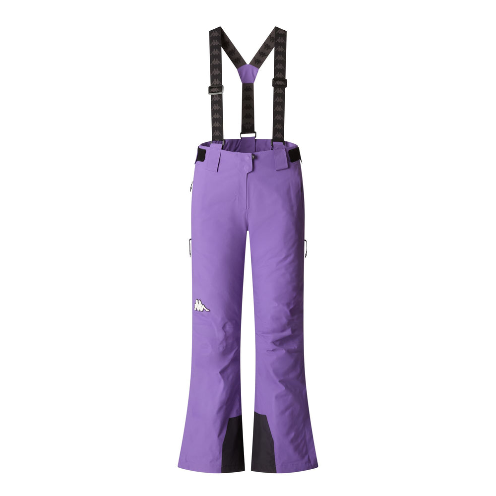 Violet Women's Slim Fit Insulated Ski Pants with Waterproof Protection 02