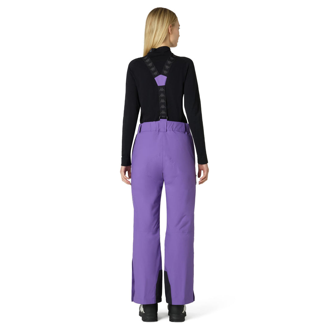 Violet Women's Slim Fit Insulated Ski Pants with Waterproof Protection main