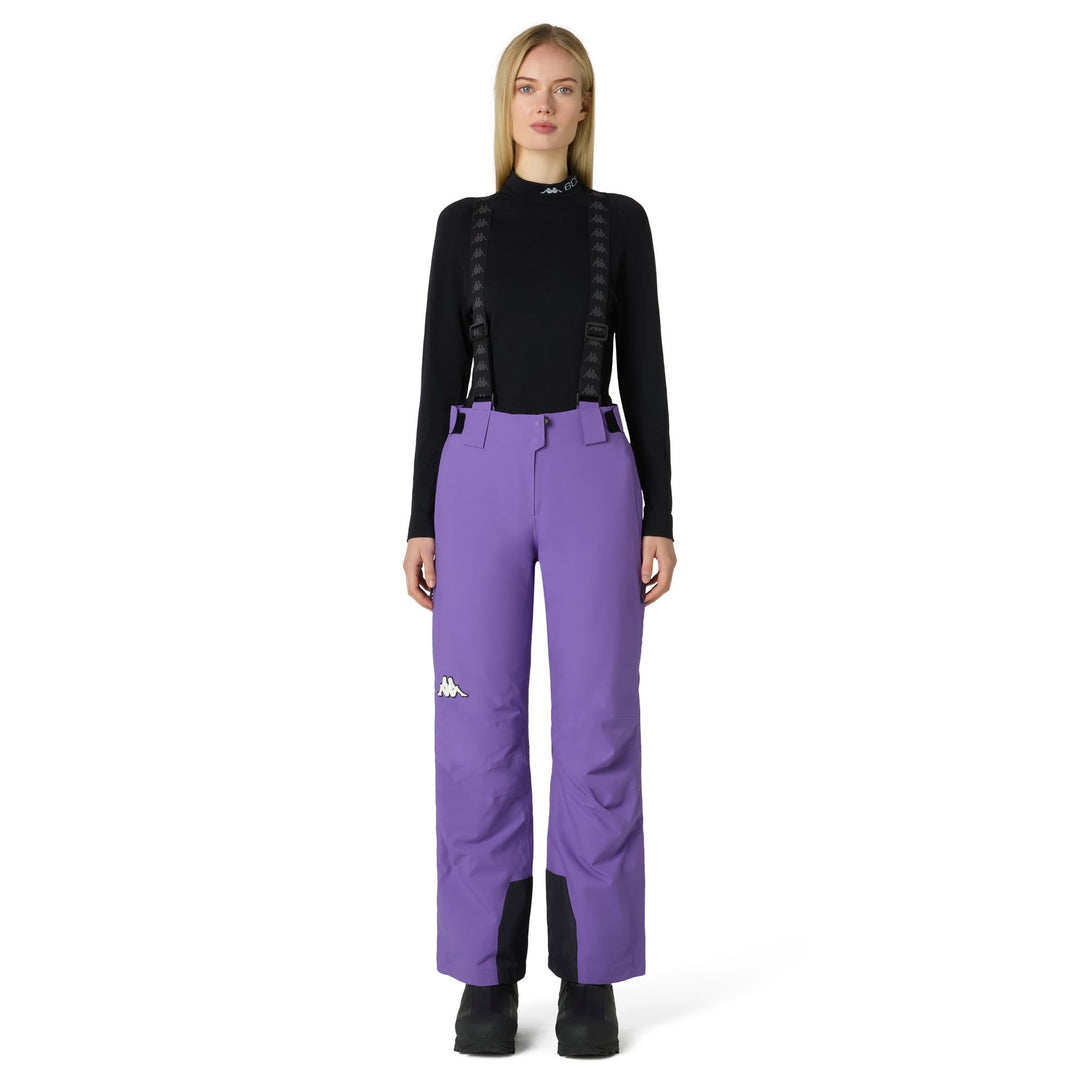 Violet Women's Slim Fit Insulated Ski Pants with Waterproof Protection main