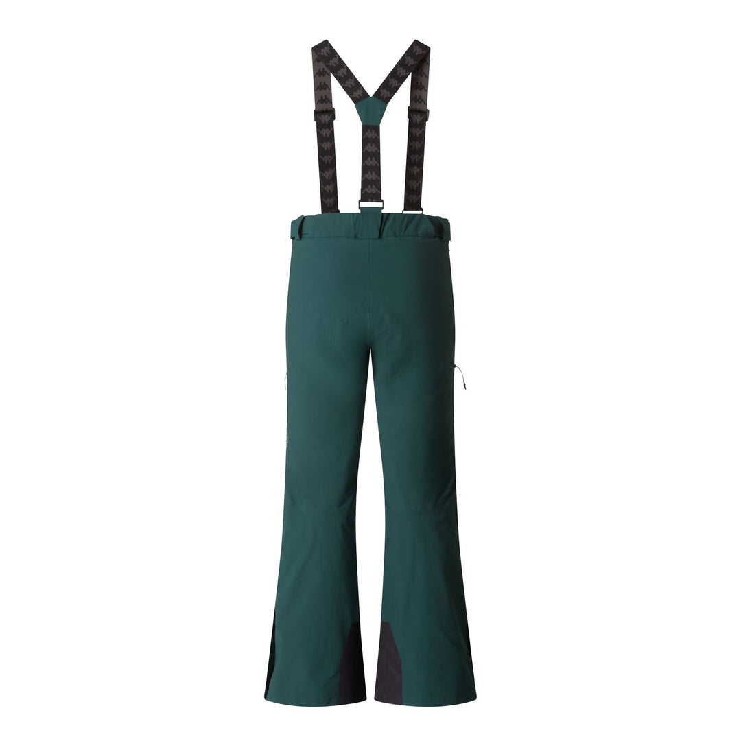 Blue Women's Slim Fit Insulated Ski Trousers with Snow Gaiters main