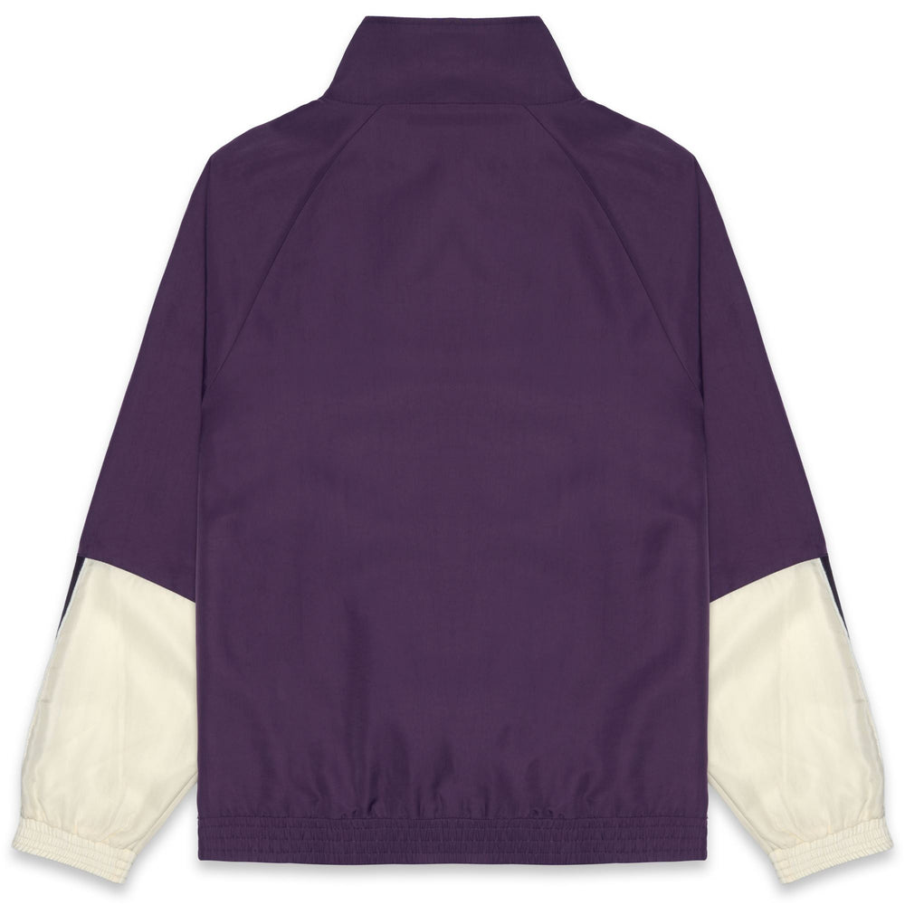 222 BANDA OZZY - Fleece - Jacket - Man - Violet Anil-Grey Charcoal-White Natural 02