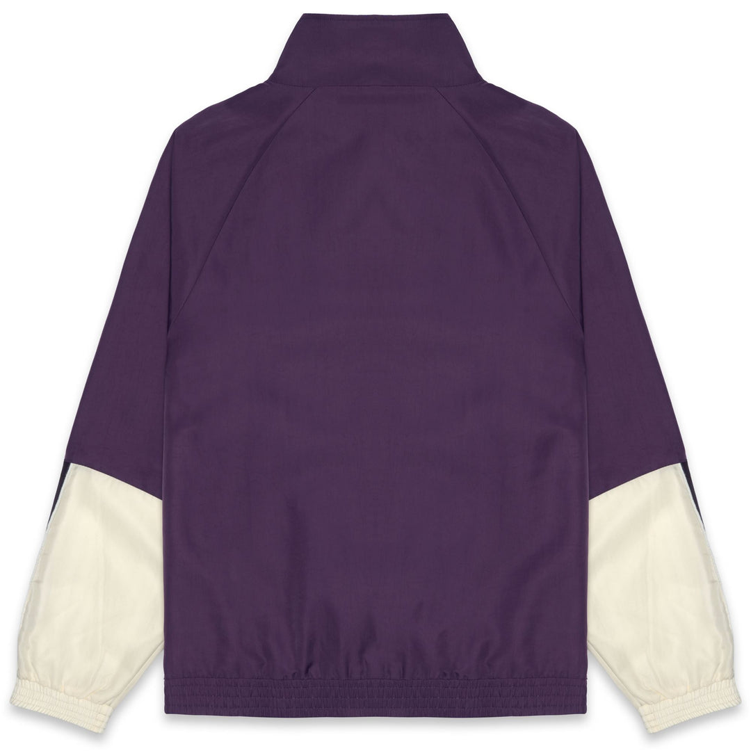 222 BANDA OZZY - Fleece - Jacket - Man - Violet Anil-Grey Charcoal-White Natural main