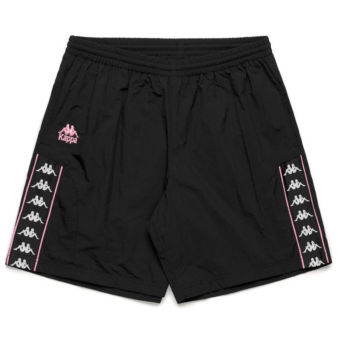 Black Men's Comfort Fit Sportswear Shorts with Mesh Inserts main