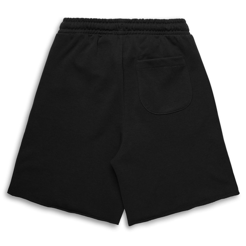 Black Boy's Sport Shorts in French Terry with Pockets 02
