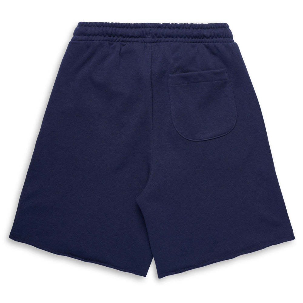 Marine blue Boy's Sport Shorts with Kappa Logo 02
