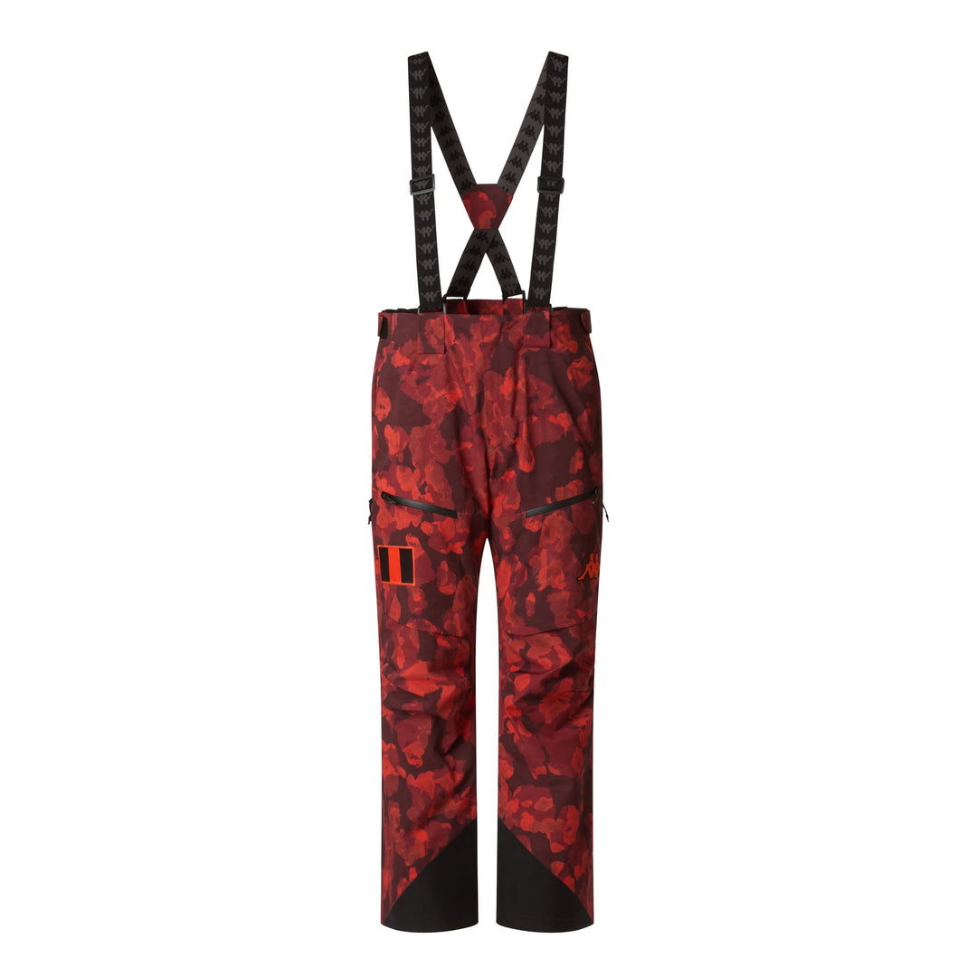 Black and Brown Men's Insulated Ski Trousers with Waterproof Technology main