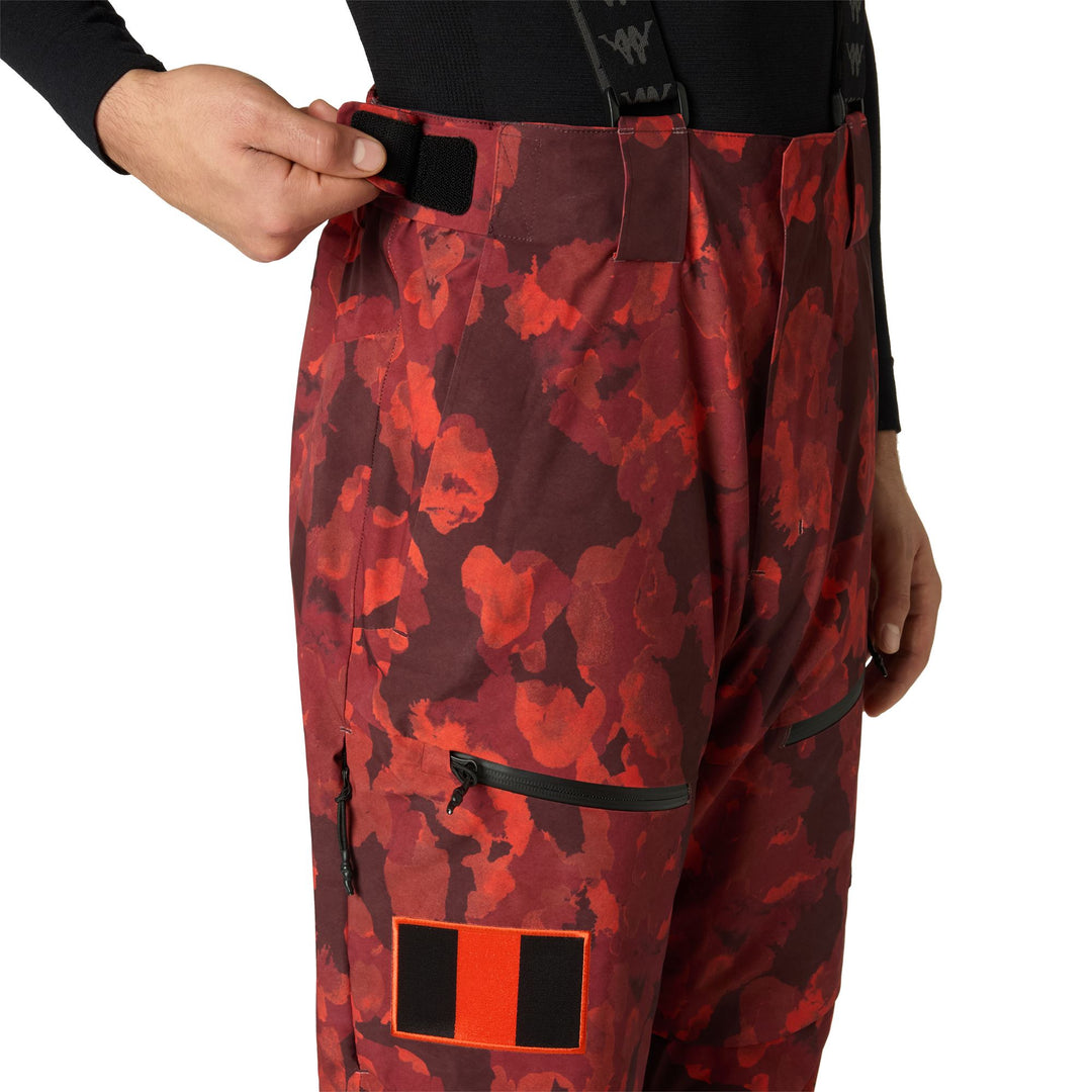 Black and Brown Men's Insulated Ski Trousers with Waterproof Technology main
