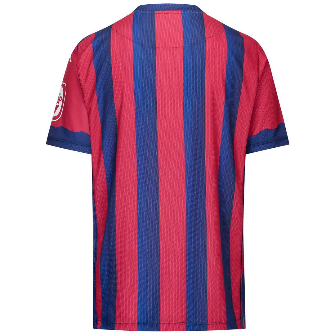 Maillot deportivo rojo y azul para hombre con protección Hydro-Way main