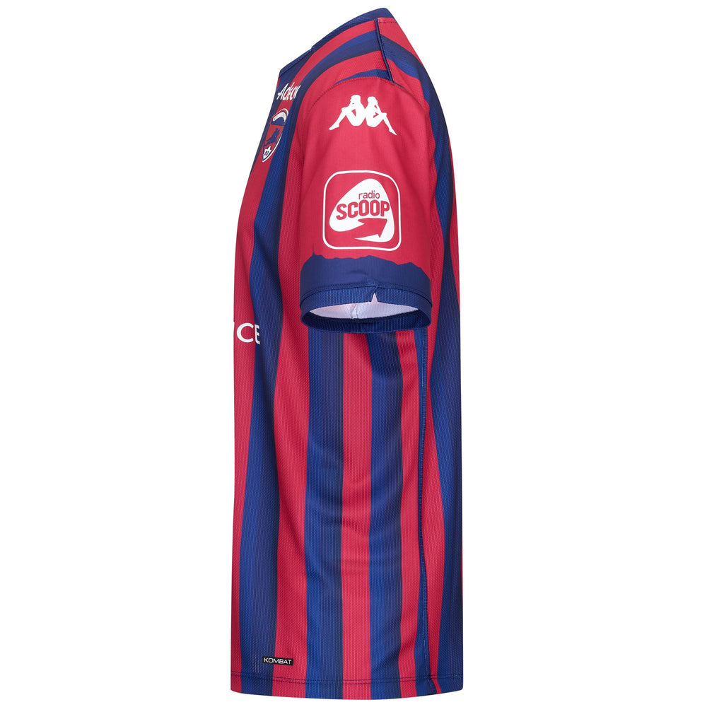 Red and Blue Men's Active Jersey with Hydro-Way Protection 02