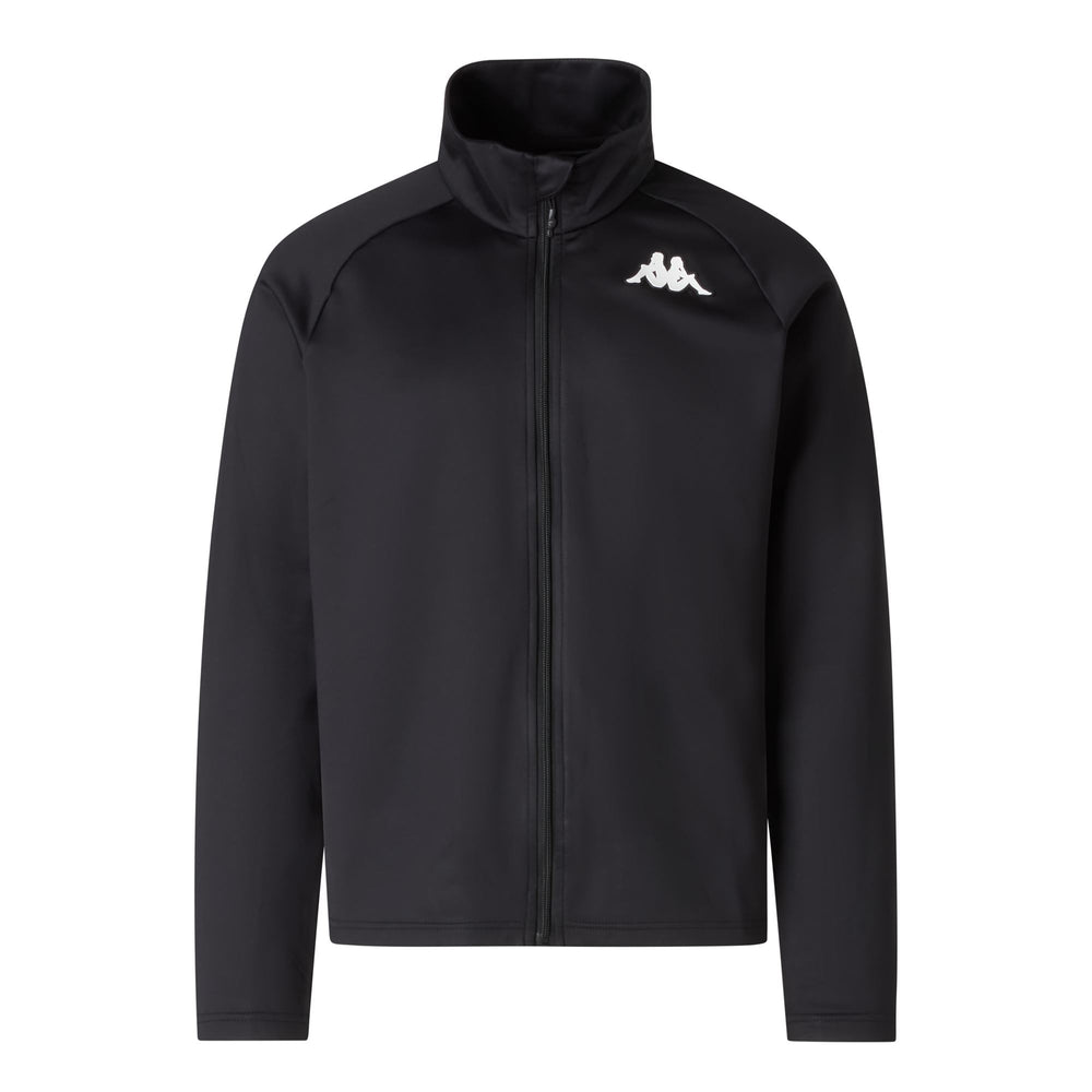 Black Unisex Slim Fit Fleece Hoodie for Skiing 02