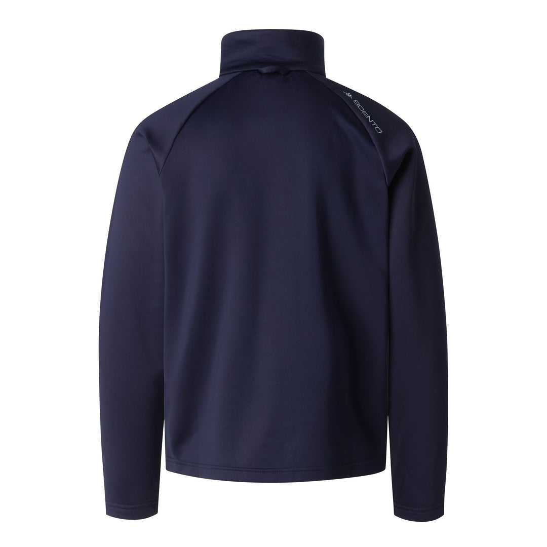 Blue Unisex Slim Fit Technical Fleece with Full-Zip Front main