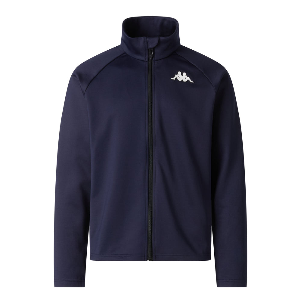 Blue Unisex Slim Fit Technical Fleece with Full-Zip Front 02