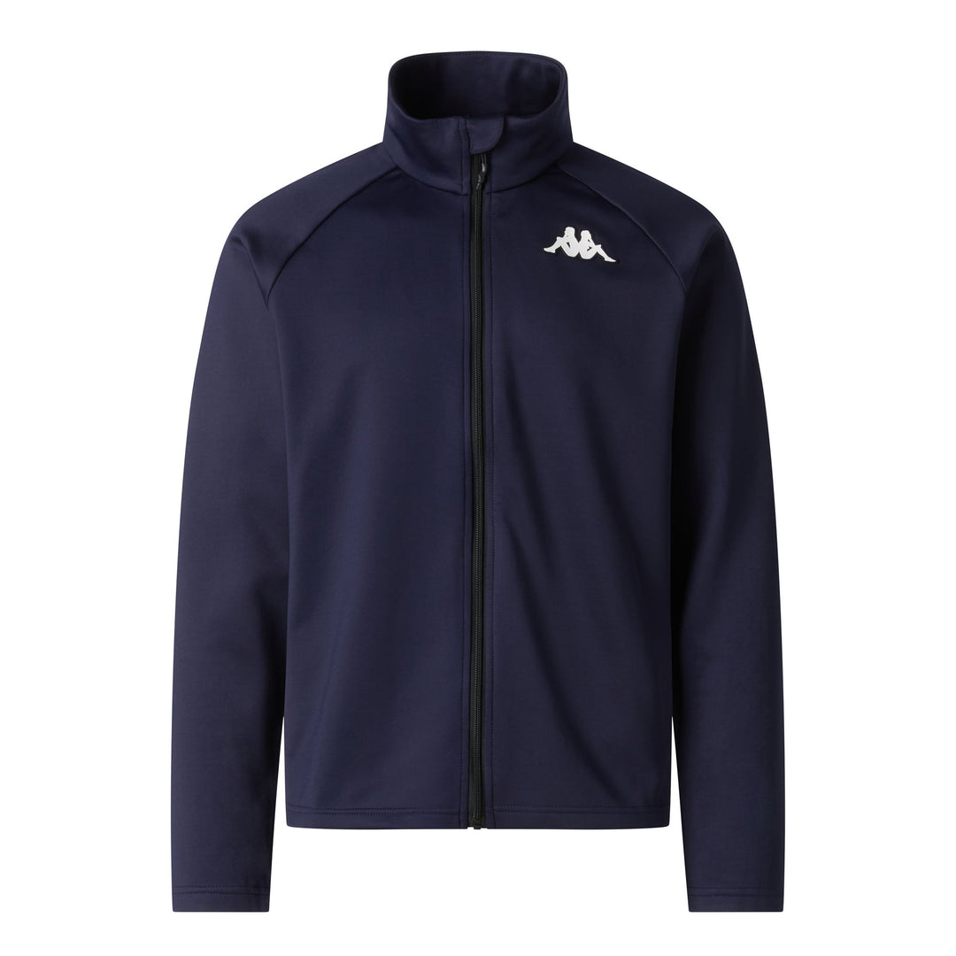 Blue Unisex Slim Fit Technical Fleece with Full-Zip Front main