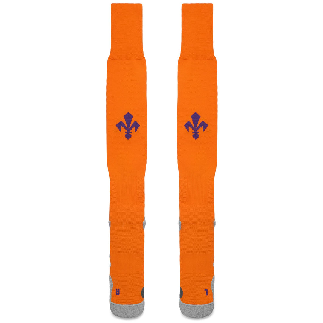 Orange Men's ACF Fiorentina Football Knee High Socks with Cushioning main