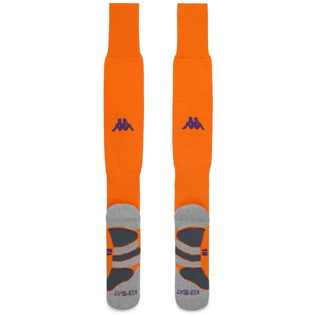 Orange Men's ACF Fiorentina Football Knee High Socks with Cushioning main