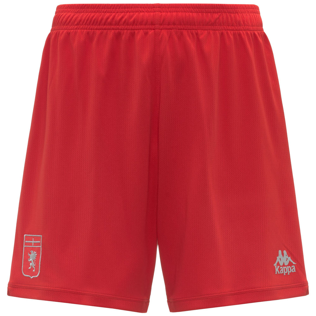 Pantalones cortos deportivos rojos para hombre con protección Hydro-Way 01