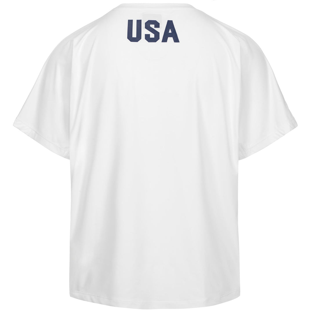 White Women's Regular Fit Training T-Shirt in Stretch Jersey Fabric main