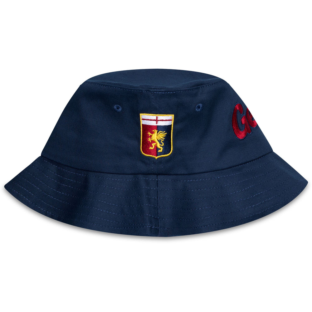 Blue Unisex Bucket Hat for Genoa Football Team 02