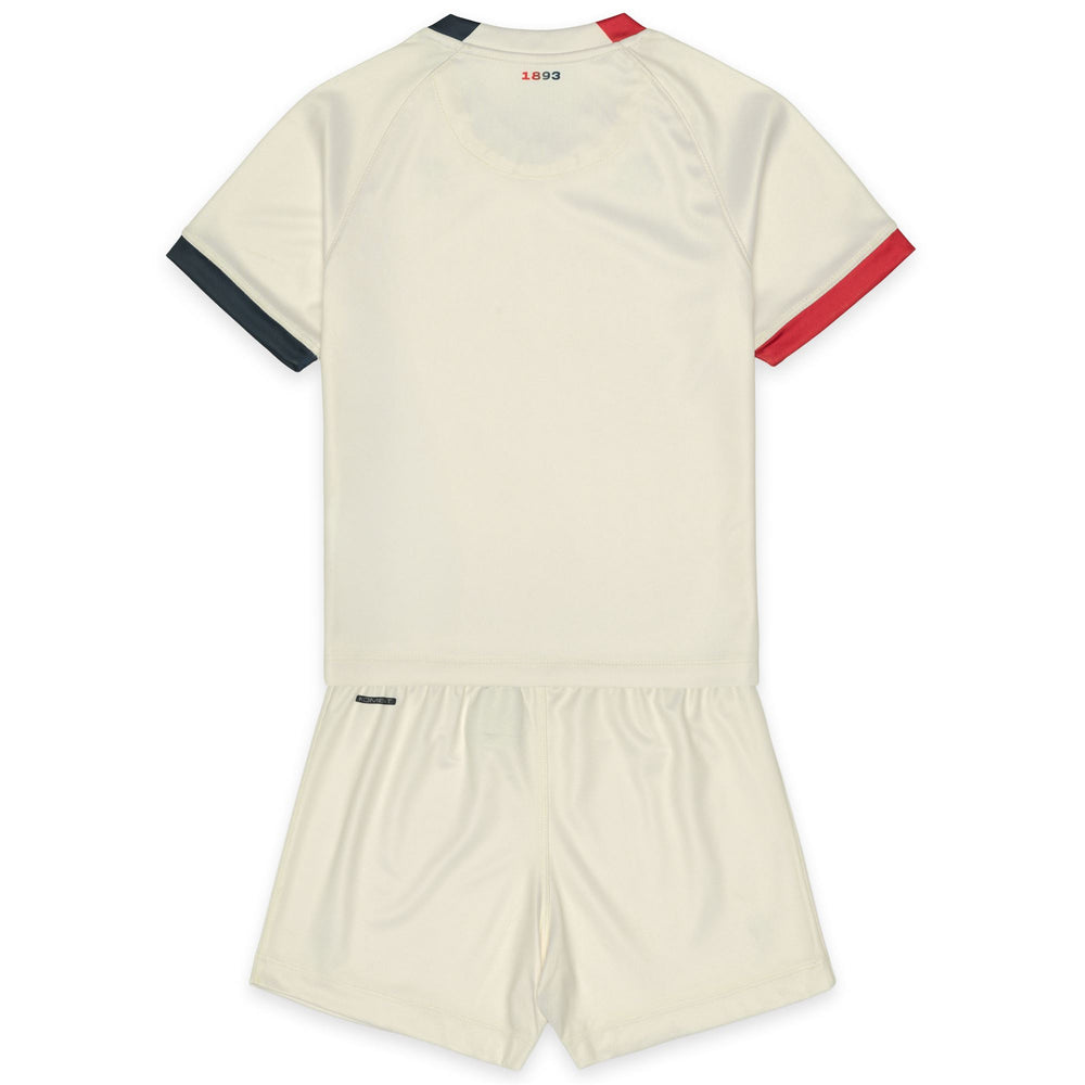 Beige Men's Genoa CFC Football Set with Elastic Waistband 02