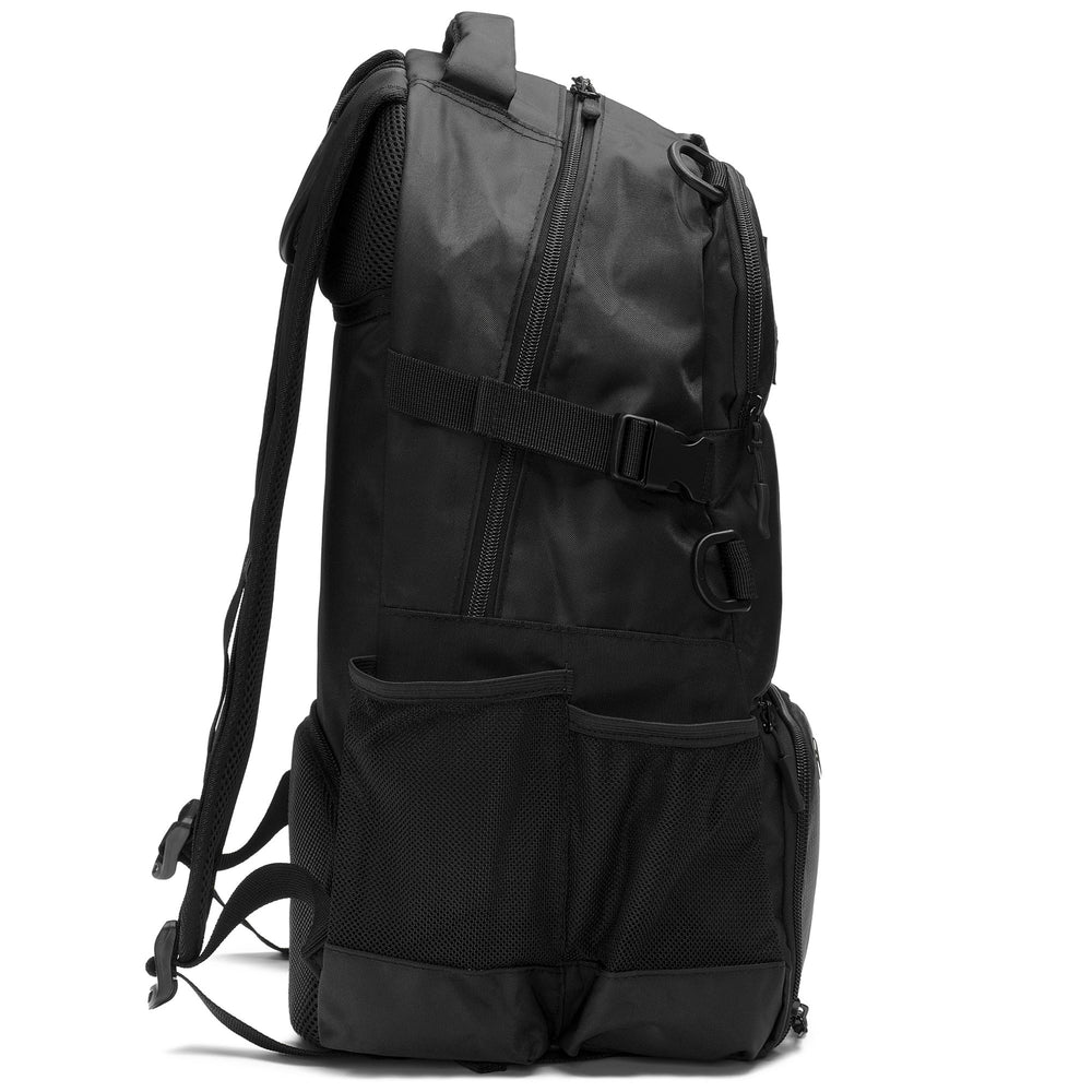 Sac à dos unisexe noir en nylon, taille M, pour vêtements de sport 02