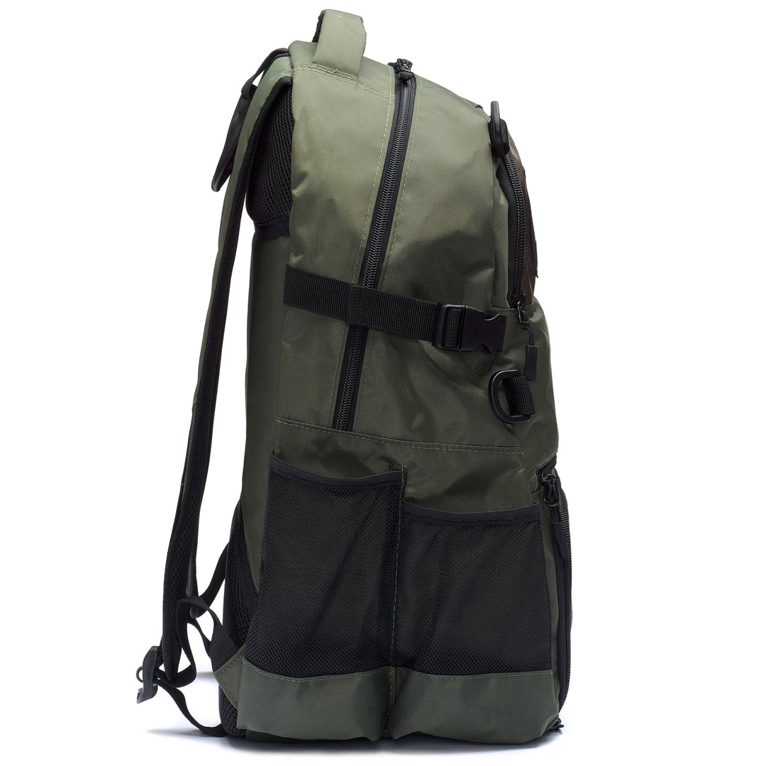 Green Unisex Sportswear Medium Nylon Backpack main
