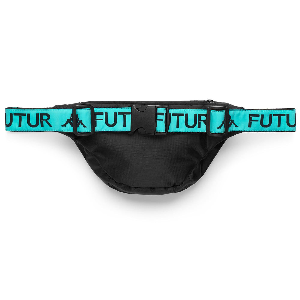 Kappa FuturFestival Black Unisex Sportswear Waist Bag. 02