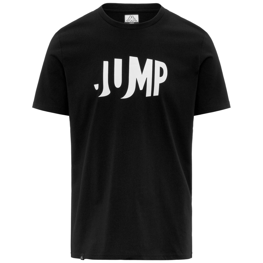 T-shirt de sport noir pour homme en coton 01