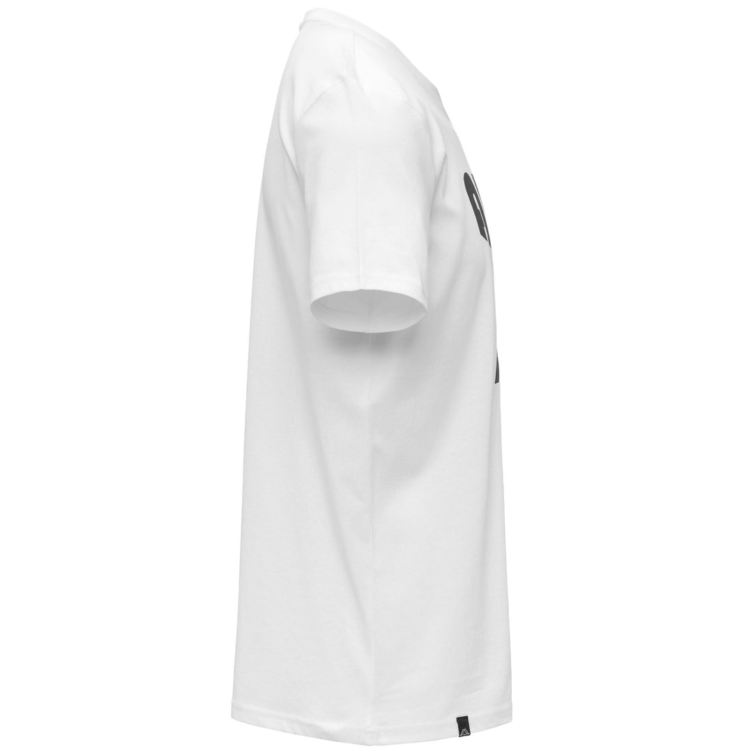 T-shirt de sport blanc pour homme en coton main