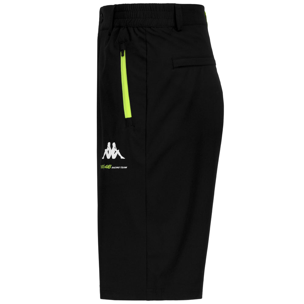 Short cargo noir pour homme avec protection Hydro-Way pour la moto 02