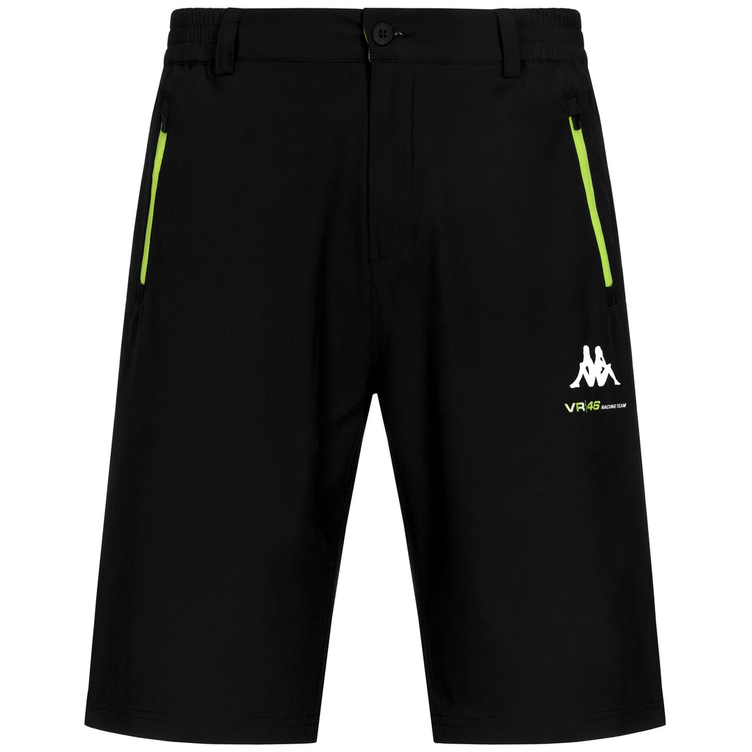 ANIPIM VR46 - Shorts - Cargo - Man - BLACK-NEON YELLOW 01