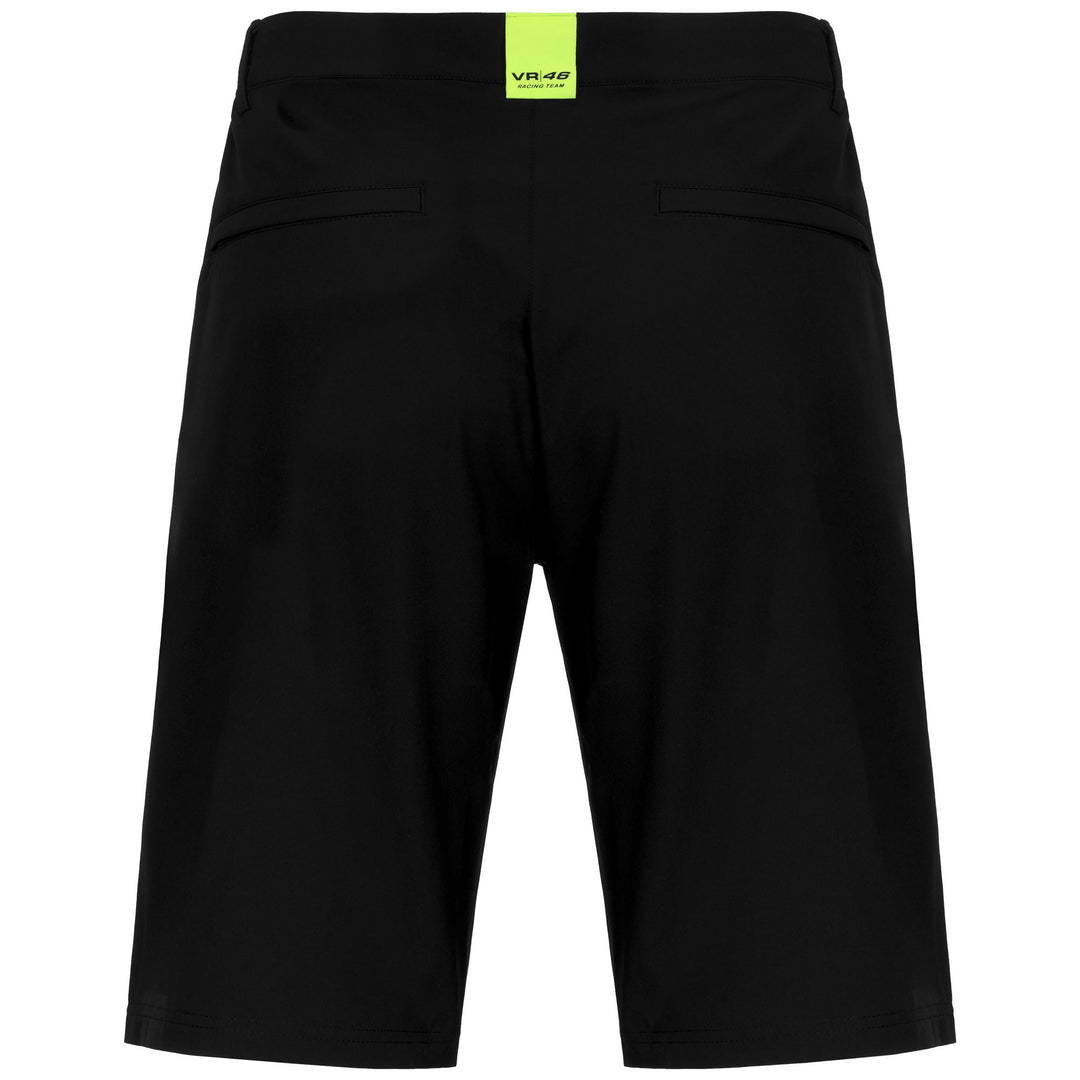 Short cargo noir pour homme avec protection Hydro-Way pour la moto main