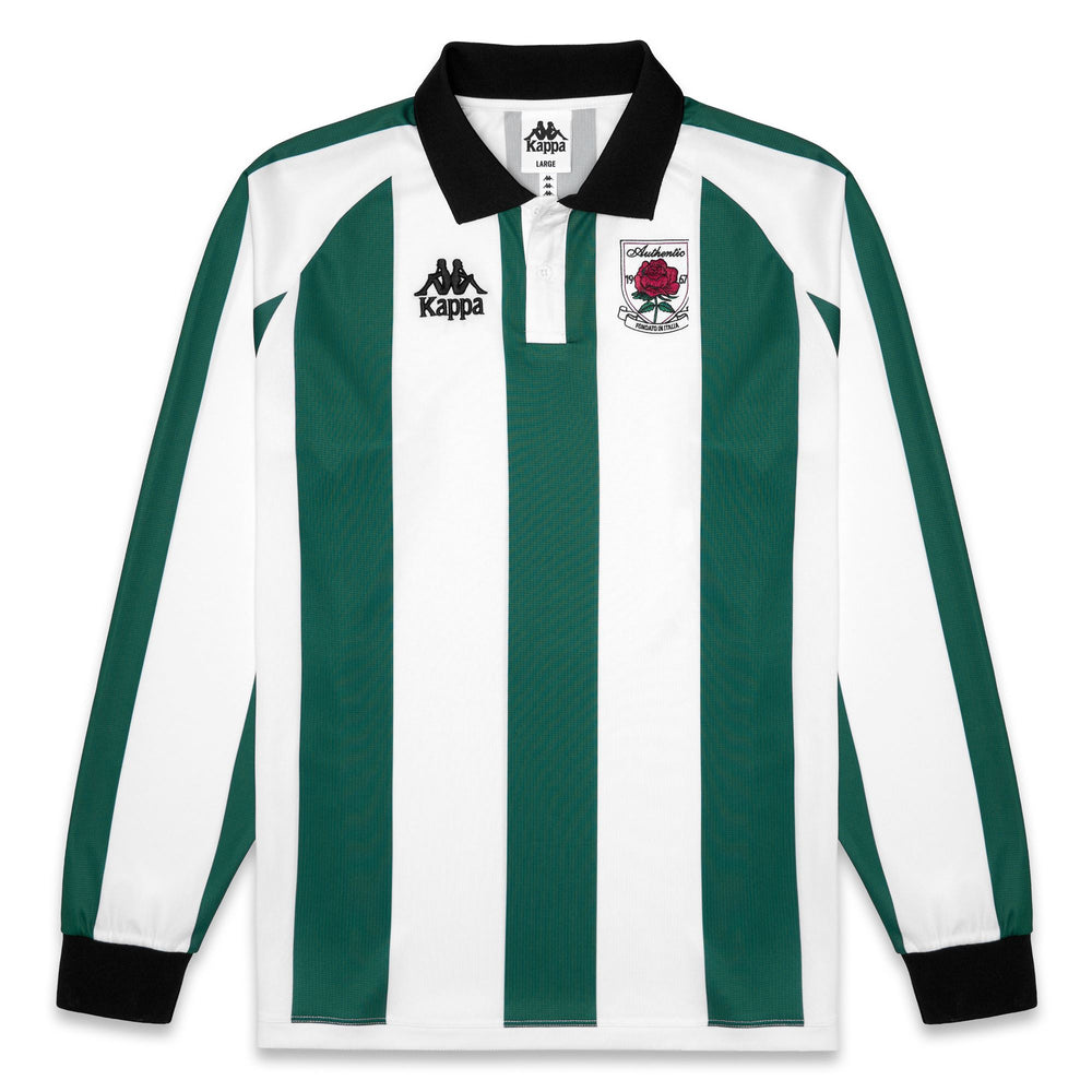 AUTHENTIC OVIBET - Active Jerseys - Polo - Man - Green Jacket-White Natural-Black 02