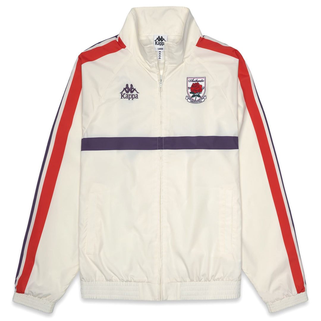 Veste de survêtement blanche oversize en polaire pour homme avec fermeture éclair main
