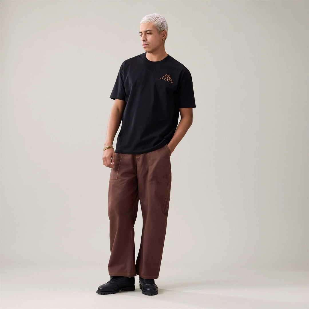 AUTHENTIC ORASY - T-shirts et hauts - T-shirt - Homme - Black-Orange Desert main