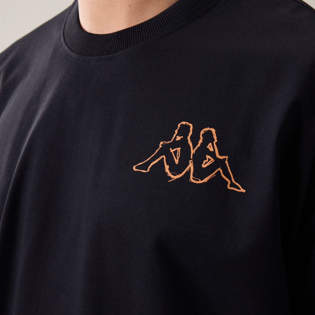 AUTHENTIC ORASY - T-shirts et hauts - T-shirt - Homme - Black-Orange Desert main