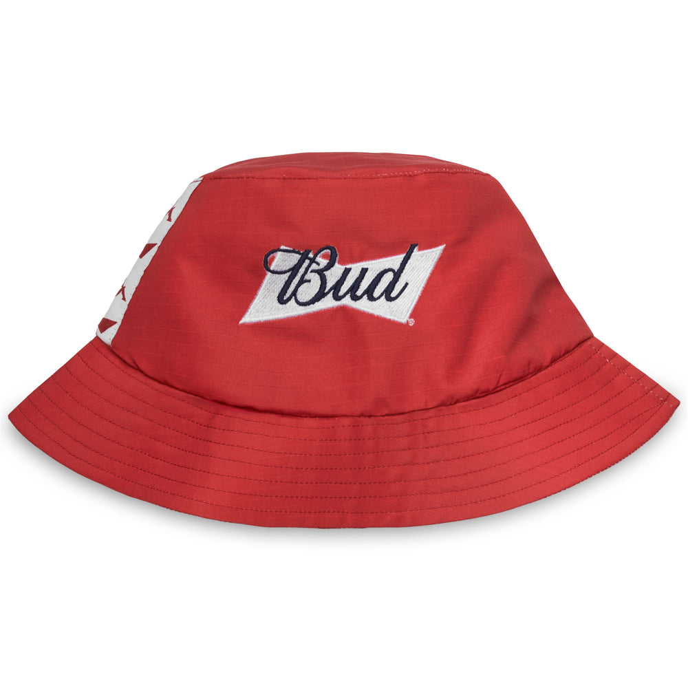 Red Unisex Sportswear Bucket Hat 02