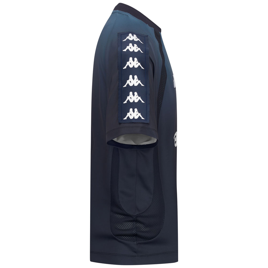 T-shirt de sport oversize noir pour homme avec empiècements en mesh main